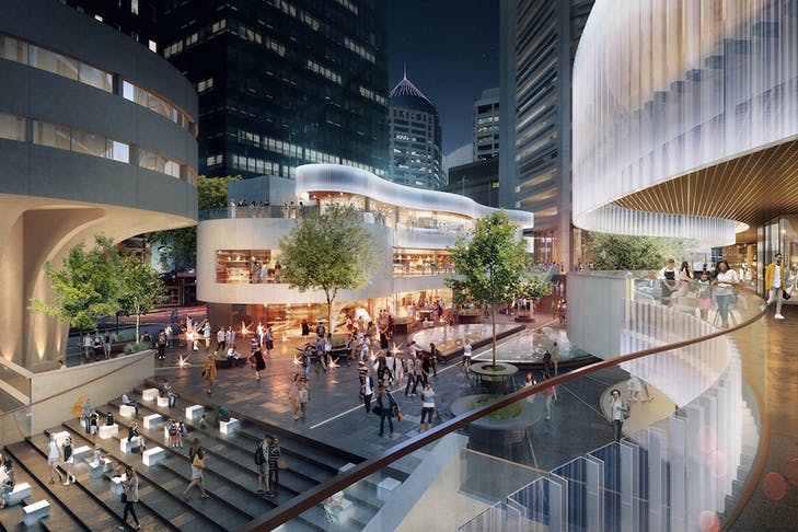 artist impression of new development in sydney's CBD